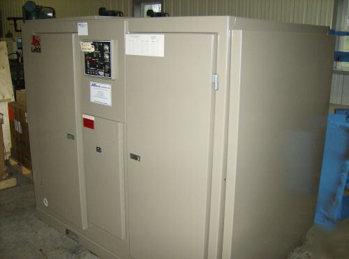 75 hp leroi rotary screw air compressor