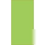 2X fold-ups sign in bright green, blank