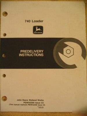 John deere 740 loader 4455 7200 7400 7600 7700 7800