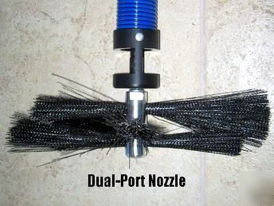 Motobrush air duct cleaning tool - it brushes & vacs 