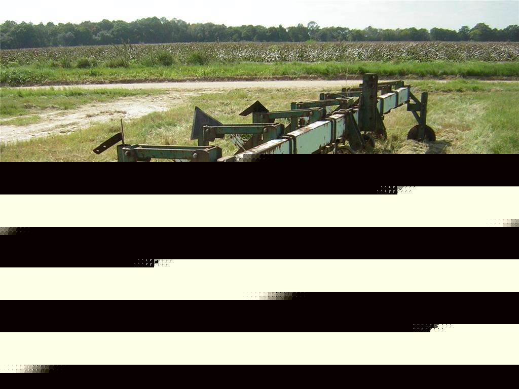Kmc 6 row row crop cultivator