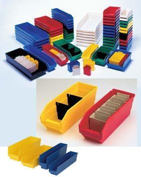 Wise green industrial shop storage bins 12X3X4
