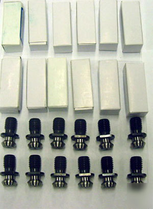 12 pc cincinnati cat 40 x 45 deg. coolant pull stud