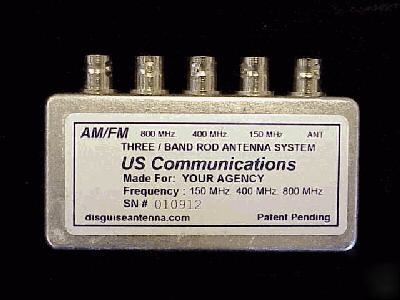 2006 ford F150 pickup disguised vhf antenna