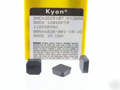 50 kennametal snc 43D2 R10T KY3000 ceramic inserts P312