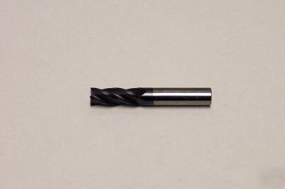 New - usa solid carbide tialn coated end mill 4FL 3/4
