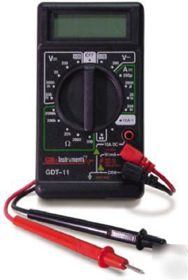 674671 5 function 18 range digital multimeter tester